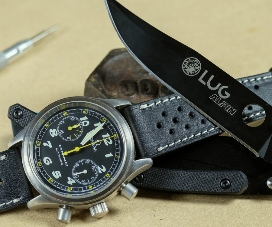 Alternative view of RACING DEEP BLACK (cream stitching)